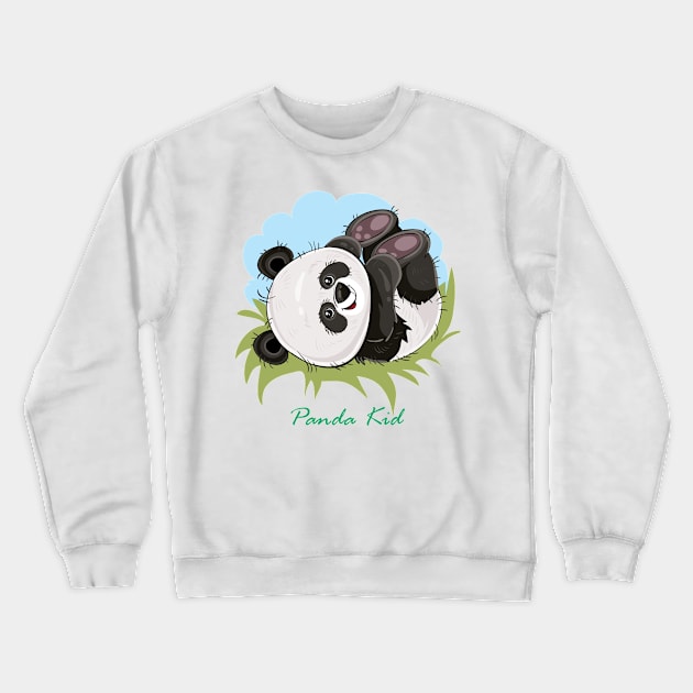 Panda kid Crewneck Sweatshirt by This is store